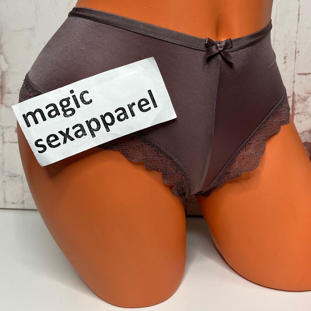 VS M L VERY SEXY STRAPPY CAGED CUT OUT SMOOTH CHEEKY PANTY - Picture 2 of 2